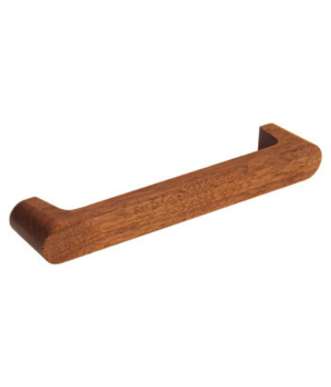 D Pull Handle, Walnut, Fixing Centres 160 mm