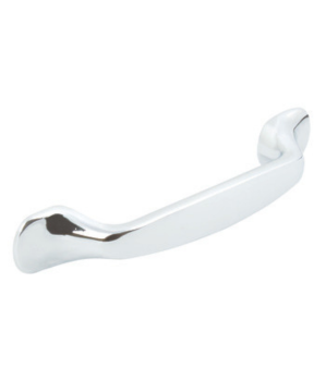 D Pull Handle, Aluminium, Fixing Centres 96 mm, Henrietta