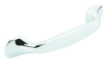 D Pull Handle, Aluminium, Fixing Centres 96 mm, Henrietta - Image 4